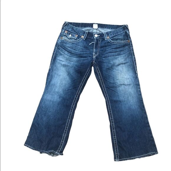 Vintage True Religion Jeans Size 38 BILLY BIG T Blue - Picture 8 of 14